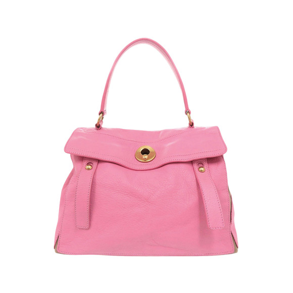 Saint Laurent Handbags - Pre-Loved Saint Laurent Medium Leather Muse Two Satchel